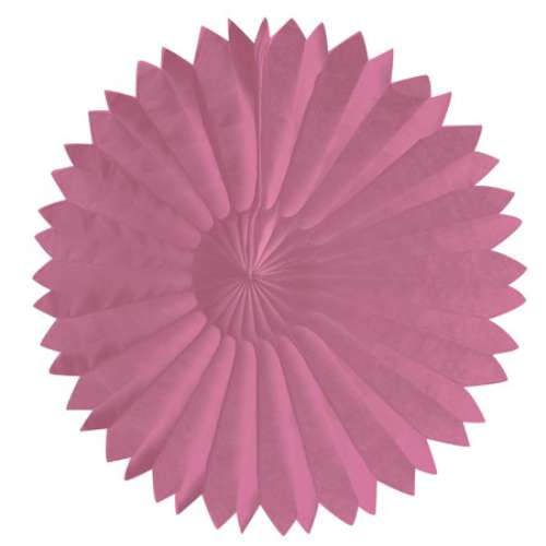 Tissue Fan - Pink - Click Image to Close